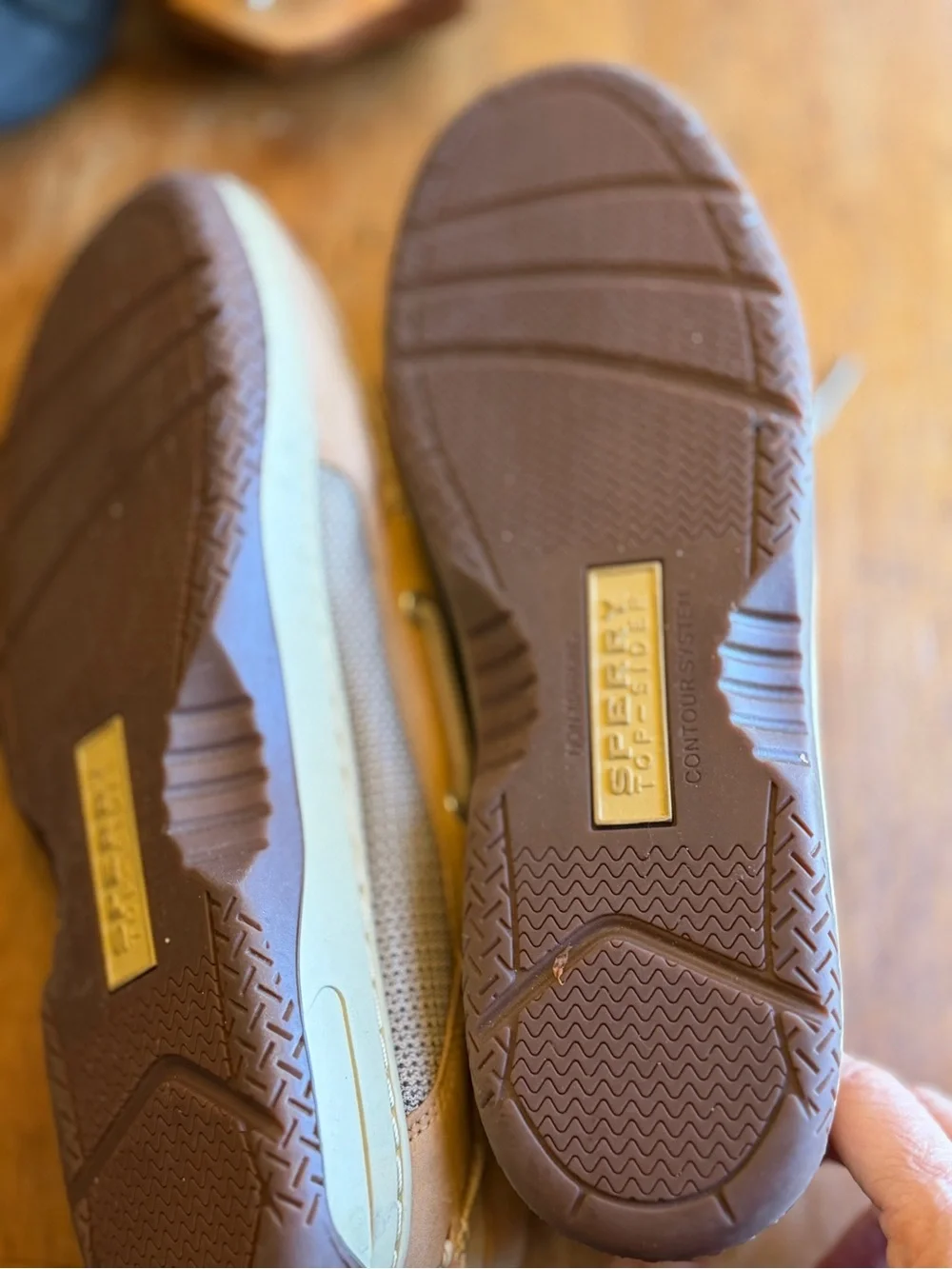Sperry light tan
